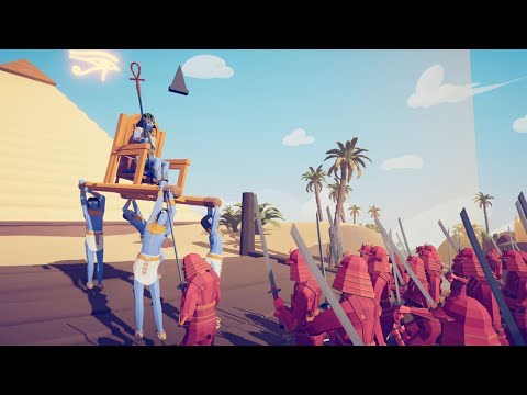 Let's Fight NILE QUEEN in TABS EGYPT UPDATE Totally Accurate Battle Simulator