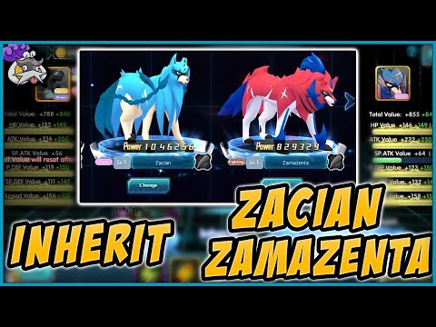 Zacian and Zamazenta on VIP6 account - Pokeland Legends