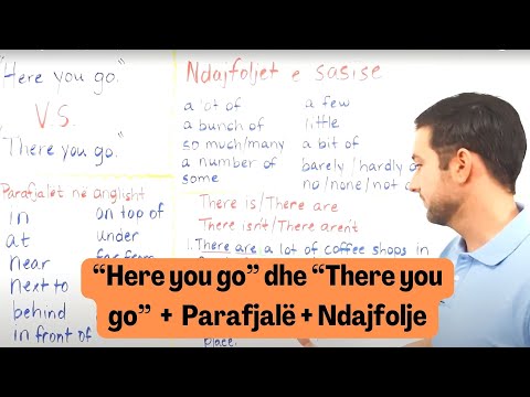 Mëso Anglisht hap pas hapi - Mësimi 11