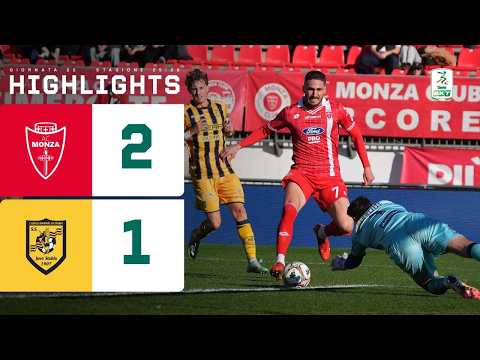 Monza-Juve Stabia 2-1 | I padroni di casa la ribaltano con Hernani e Petagna | HIGHLIGHTS Serie BKT
