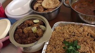 POTLUCK IDEAS | FAMILY Potluck recipie indan  |MENU |GAMES USA tamil vlog |SMS TAMIL