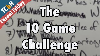 The 10 Game Challenge: What if you could only keep 10 Board Games?