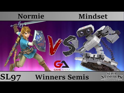 SmashLAN'd 97 - Winners Semis: Normie (Link) vs AF | GA | Mindset (ROB)