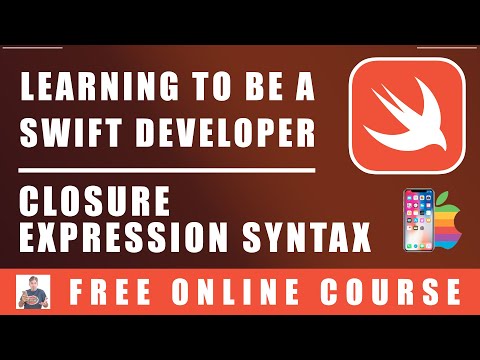#61 Swift Programming -  Closure Expression Syntax