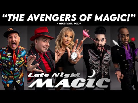 Late Night MAGIC on the FOX 5 MORE TV show