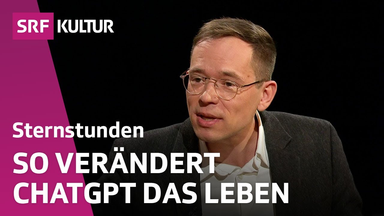 ChatGPT: Ende der Kreativität oder schöpferische Freiheit? | Sternstunde Philosophie | SRF Kultur
