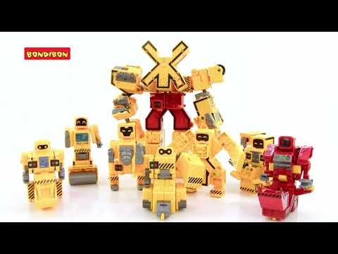 ТРАНСФОРМЕРЫ-РОБОТЫ ЭВОЛЮЦИЯ БУКВ Bondibon