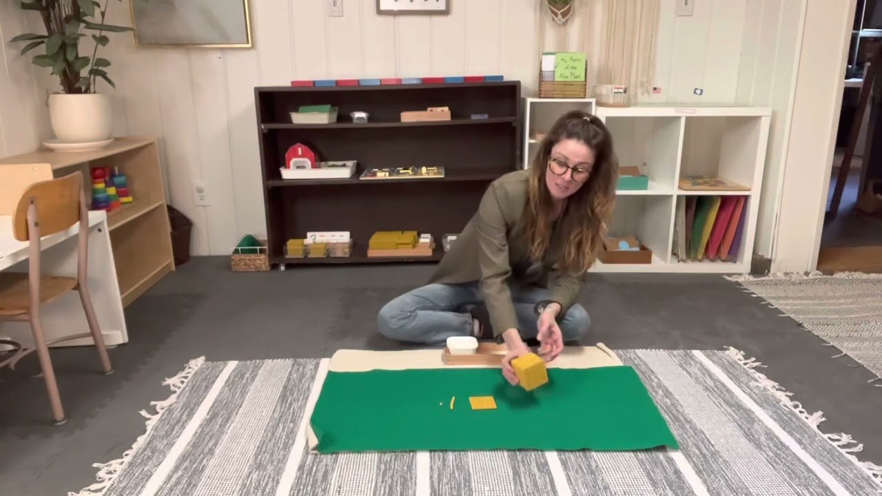 How to Give a Lesson on the Montessori Golden Beads