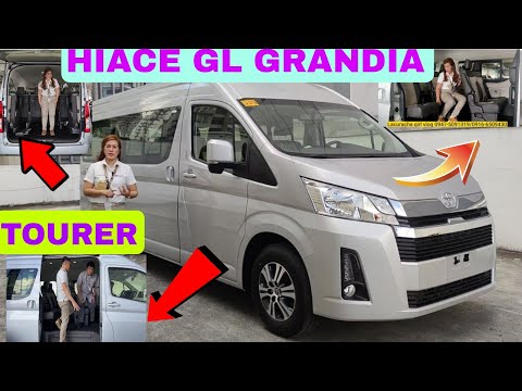 2023 FULL SPECIFICATIONS HIACE GL GRANDIA TOURER 2.8 DSL AT... Equipped with DCM