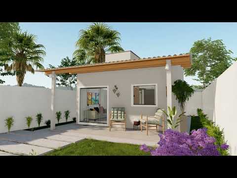 |KITNET  | Casa pequena de 6x9 com varanda | Small house