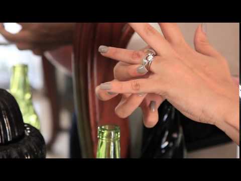 0.5 CT. Double Row Ring Wrap - TwoBirch  TB-WRAP-0051-WG-H