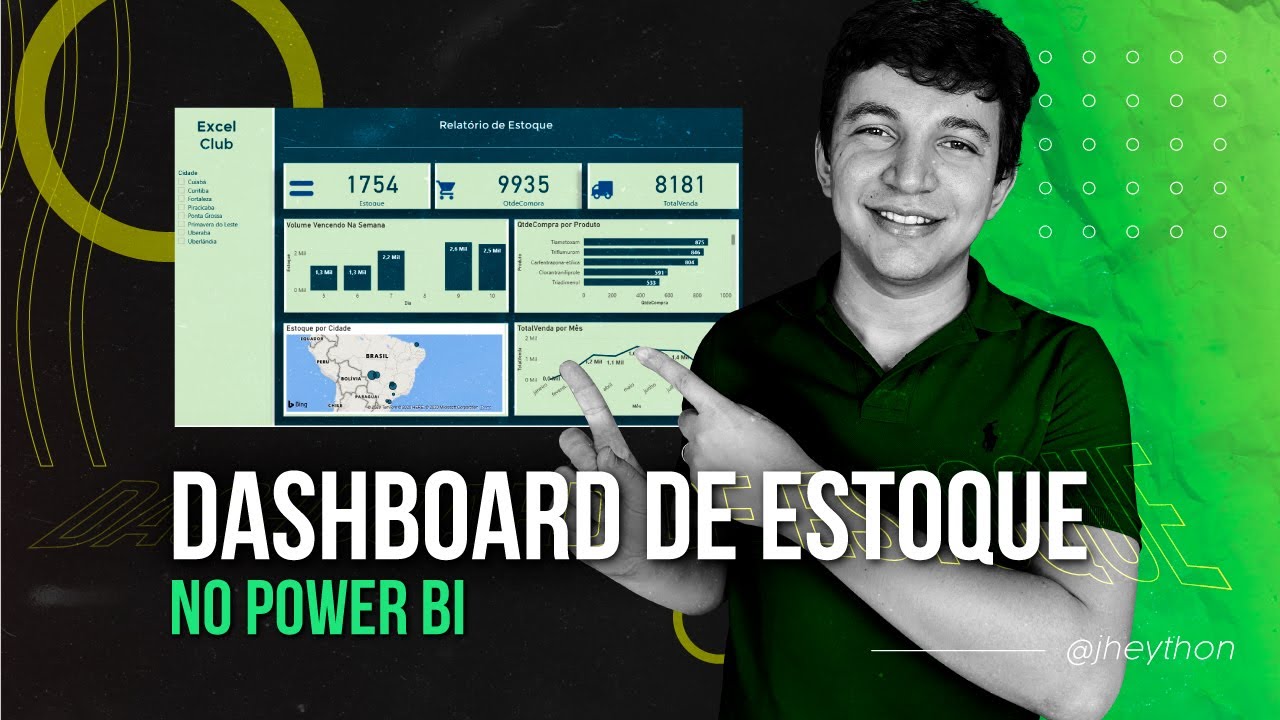 Criando um Dashboard de estoque no Power BI - Do zero