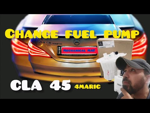 Mercedes cla 45 4matic fuel pump remplacement