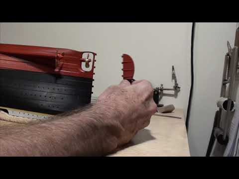 Trumpeter 1/200 Titanic Part 6 - Functional Rudder Assembly