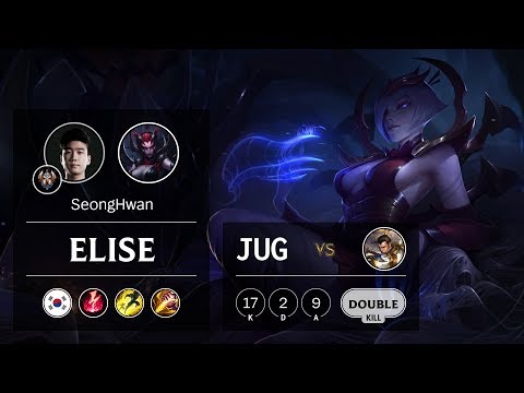 Elise Jungle vs Xin Zhao - KR Challenger Patch 9.13