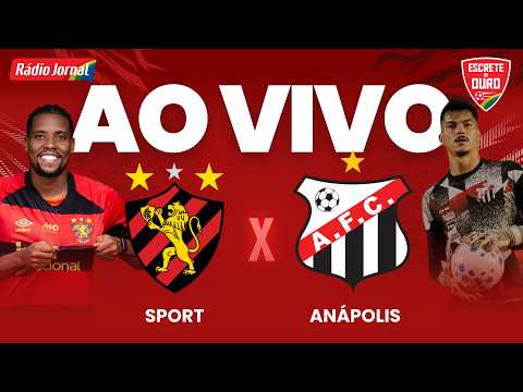 SPORT x ANÁPOLIS — AO VIVO | COPA DO BRASIL (12.03.26)