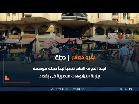 شاهد بالفيديو.. لجنة الذوق العام تتهيأ لبدأ حملة موسعة لإزالة التشوهات البصرية في بغداد