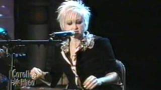 Cyndi Lauper - Time After Time (Live on Caroline Rhea in 2003)