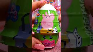 ASMR UNBOXING Peppa Pig Chocolate Pudding Review❤️#shorts #asmr #peppapig #chocolate #trending #fyp