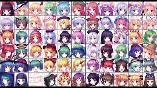 All Touhou Project Games - Every Touhou Project Game In One Video