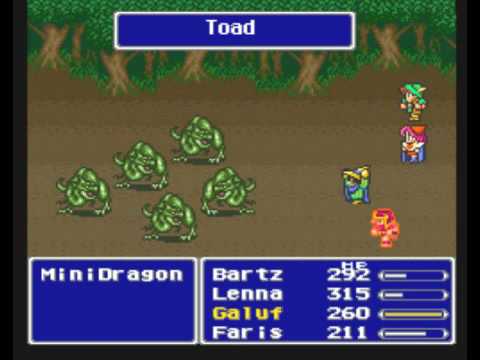 Let's Play Final Fantasy V #27 - Comb The Desert