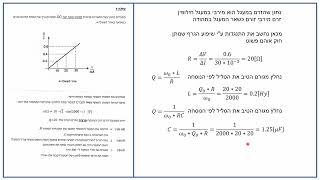 פתרון מבחן מה"ט תורת החשמל 2025 קיץ מועד א' שאלה 4