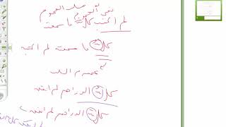 النمهاج الواضح(46) إفادة التعميم والنص على شمول النفي لكل فرد image