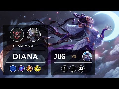 Diana Jungle vs Sejuani - EUW Grandmaster Patch 9.16