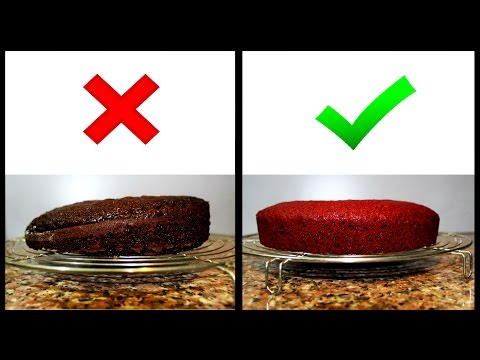 How to Bake Even & Flat Cake Layers