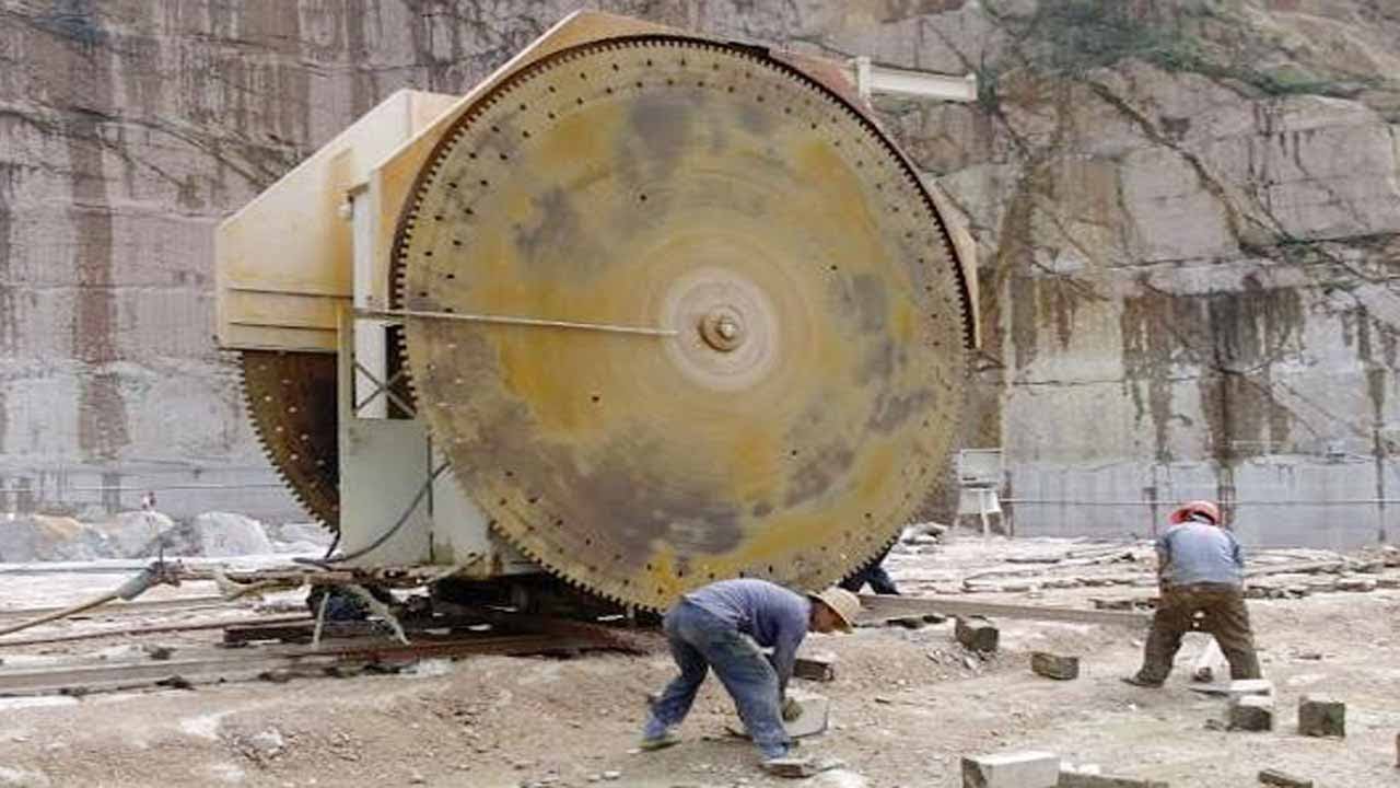 Amazing Fastest Stone Splitting Technique - Incredible Modern Granite Mining Machines Technology ▶3