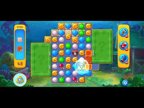 Fishdom level 9759 no boosters フィッシュダム ノーマル