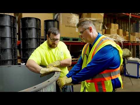 How To Assemble Deslauriers Steel Column Forms - 54" or greater in diameter