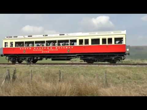 N.E.R 1903 Electric Autocar  Newly Restored and working at Emsay Railway 18 April 2019