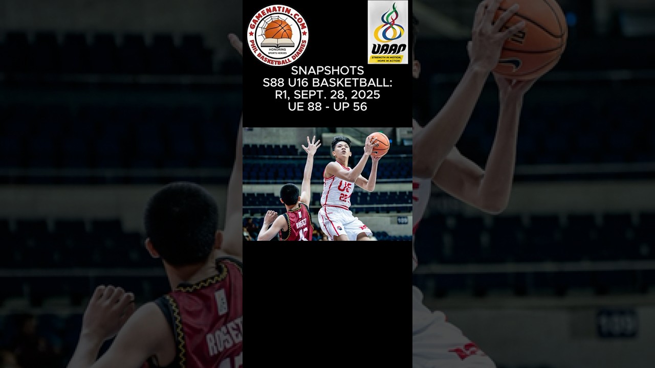 Snapshots: U16 Basketball - UE 88 - UP 56