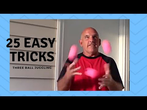 25 easy juggling tricks how to juggle three balls part 1
