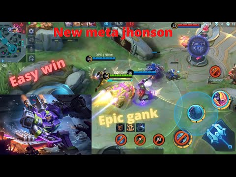 New meta Jhonson=Easy gank. Is Jhonson worthy enough to carry in rank?(22 assists)