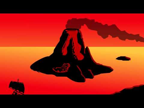 Escape from volcano island