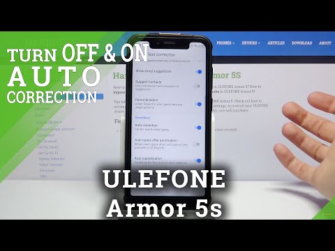 How to Manage SwiftKey Autocorrection in ULEFONE Armor 5s – Automatic Correction
