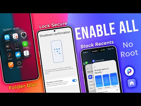 ENABLE Shutdown Password Folder Blur, Stack Recent, 6 Notifications, and Super Live AOD in HyperOS