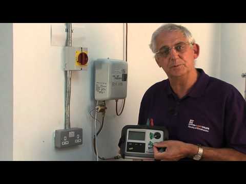 Earth Fault Loop Impedance Test On a Circuit Zs