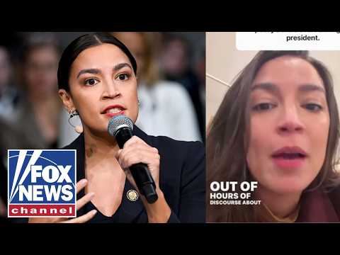 SEE IT: AOC breaks silence after major hiccup goes viral
