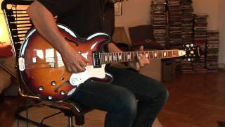 Video thumbnail for 1997 Epiphone "Riviera" by GregsGuitars