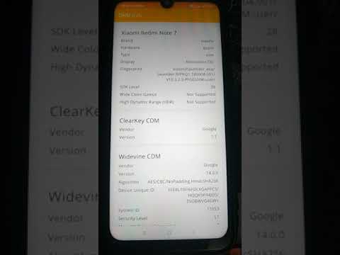 Xiaomi Redmi Note 7 Change Widevine DRM From L3 to L1 (Magisk!)