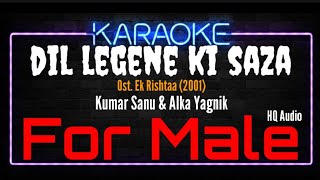 Download lagu Karaoke Dil Lagane Ki Saza ( For Male ) - Kumar Sanu & Alka Yagnik Ost. Ek Rishtaa (2001) mp3