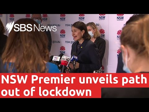 NSW records 1,405 COVID-19 cases and five deaths as premier unveils path out of lockdown I SBS News