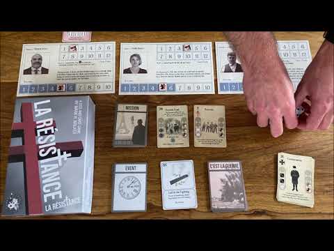 La Resistance – a 3 players gameplay example