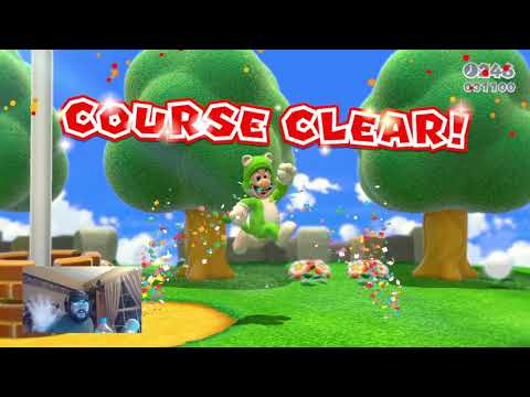 [Super Mario 3D World 100%] World 7-2 / Castle-2: Switchblack Ruins (53)