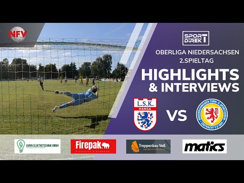 Oberliga Niedersachsen 2. Spieltag // Lüneburger SK vs Eintracht Braunschweig U23 #002