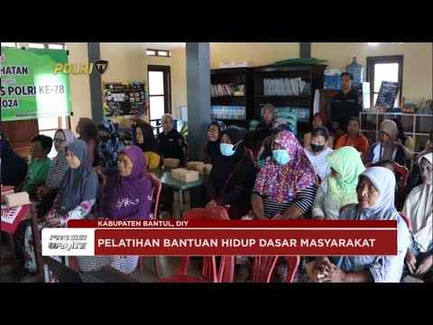 PRESISI UPDATE : POLRES BANTUL GELAR BAKTI KESEHATAN 24/06/2024 22.00