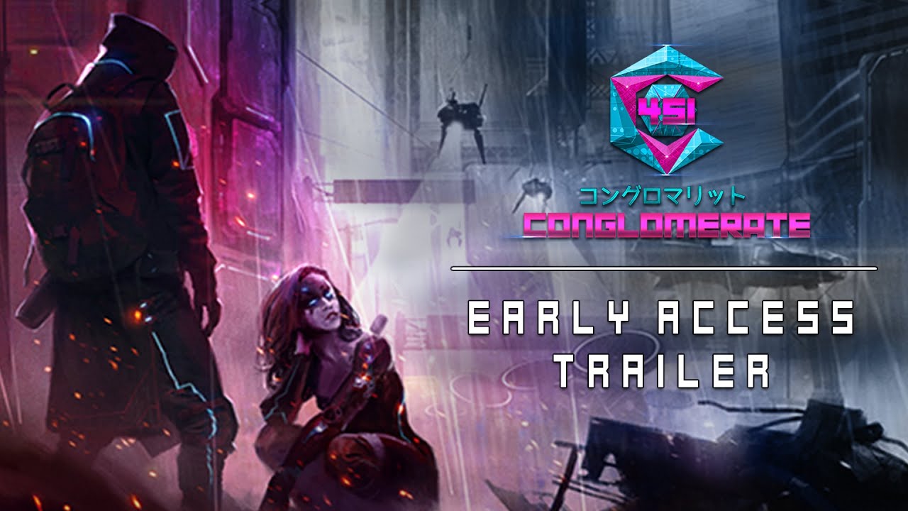 Conglomerate 451 - Early Access Trailer [Cyberpunk Dungeon Crawler] - YouTube